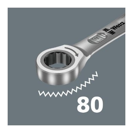 Wera llave de carraca combinada joker, 8 mm, llave inglesa 5073268001
