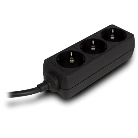 Ewent regleta 3 tomas negro ew3959