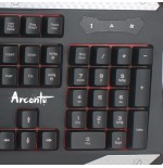 Teclado español talius gaming arconte usb negro tal-arconte