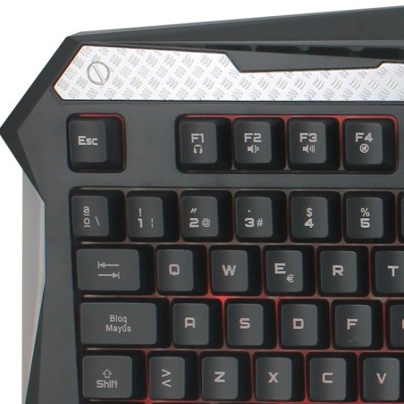 Teclado español talius gaming arconte usb negro tal-arconte