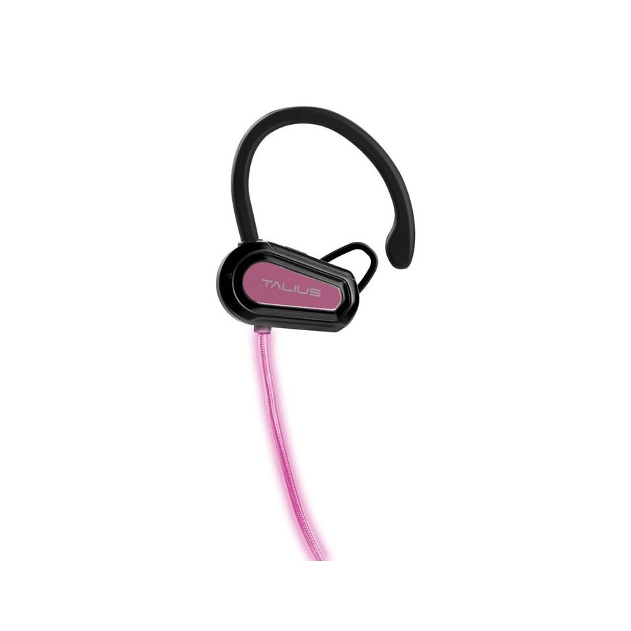 Talius intrauricular sport tal-ea1004bt bluetooth led pink