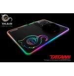 Talius alfombrilla gaming tatami retroiluminada rgb