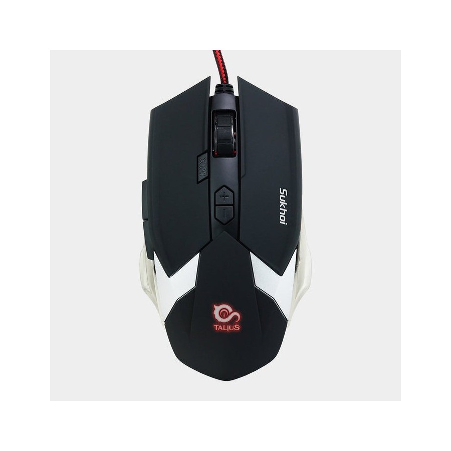 Talius raton gaming sukhoi 2500dpi 8 botones black