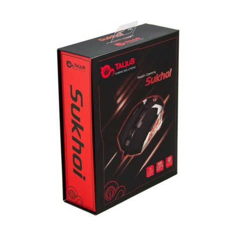 Talius raton gaming sukhoi 2500dpi 8 botones black
