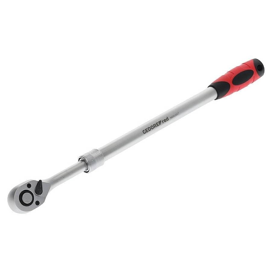 Carraca gedore  reversible telescópica 2k roja 1/2" 3300522