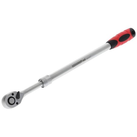 Carraca gedore  reversible telescópica 2k roja 1/2" 3300522