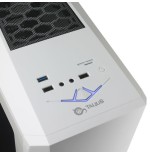 Caja pc talius atx gaming xentinel usb 3.0 sin fuente white