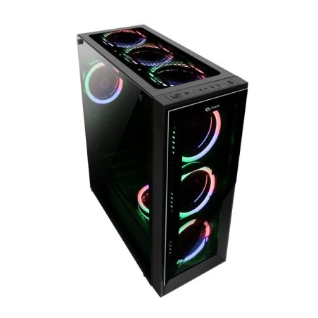 Caja pc talius atx gaming valkyria led rgb usb 3.0