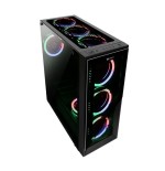 Caja pc talius atx gaming valkyria led rgb usb 3.0
