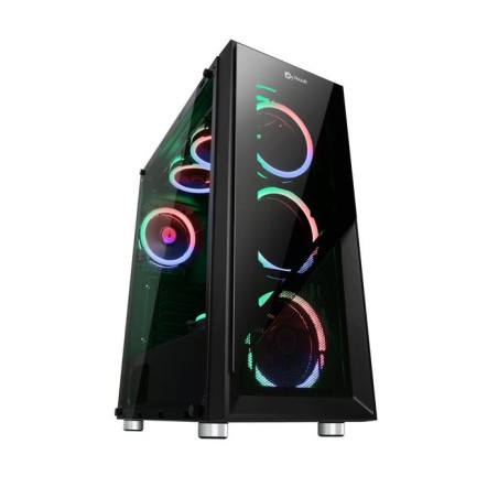 Caja pc talius atx gaming valkyria led rgb usb 3.0