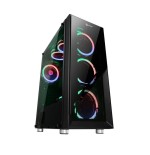 Caja pc talius atx gaming valkyria led rgb usb 3.0