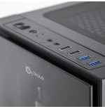 Caja pc talius atx gaming valkyria led rgb usb 3.0