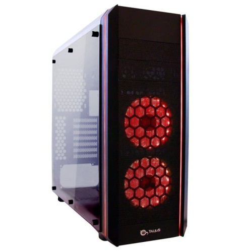 Caja pc talius atx gaming daemon led rgb usb 3.0