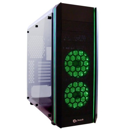 Caja pc talius atx gaming daemon led rgb usb 3.0