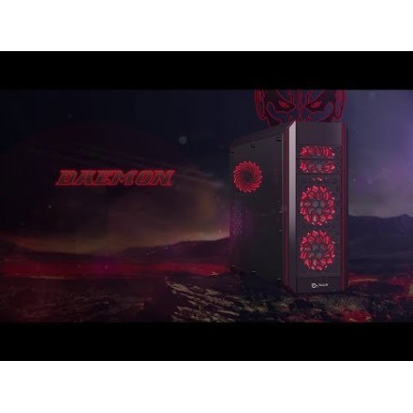 Caja pc talius atx gaming daemon led rgb usb 3.0