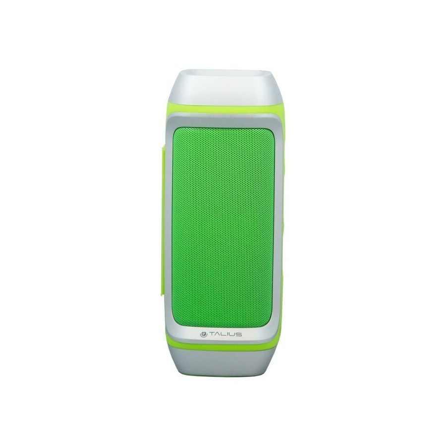 Talius altavoz 28bt 10w bluetooth, radio fm, con powerbank 4000 mah green