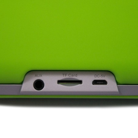 Talius altavoz 28bt 10w bluetooth, radio fm, con powerbank 4000 mah green