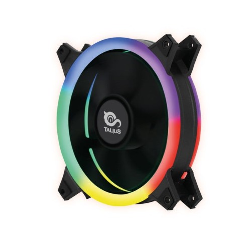 Talius ventilador caja fan04 spectrum doble aro retail 12cm