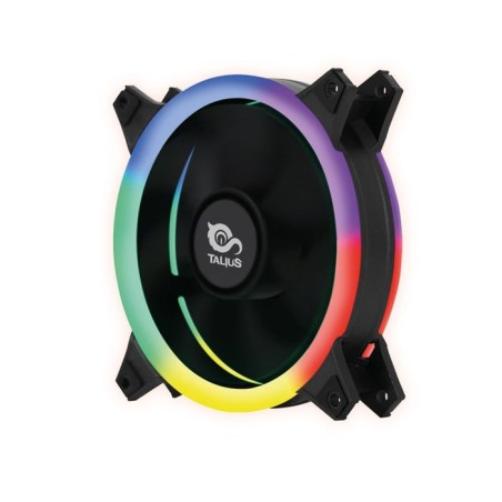 Talius ventilador caja fan04 spectrum doble aro retail 12cm