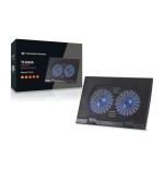 Base refrigeracion para portatiles conceptronic 2 ventiladores 125mm hasta 17