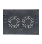 Base refrigeracion para portatiles conceptronic 2 ventiladores 125mm hasta 17