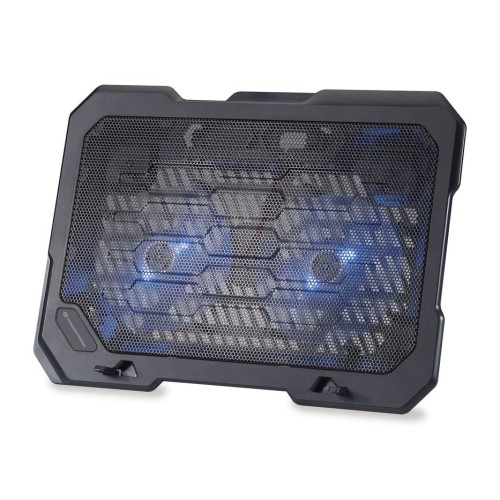 Base refrigeracion para portatiles conceptronic 2 ventiladores 125mm hasta 15.6