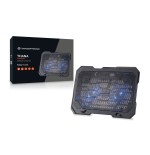 Base refrigeracion para portatiles conceptronic 2 ventiladores 125mm hasta 15.6