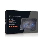 Base refrigeracion para portatiles conceptronic 2 ventiladores 125mm hasta 15.6