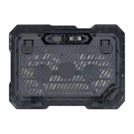 Base refrigeracion para portatiles conceptronic 2 ventiladores 125mm hasta 15.6