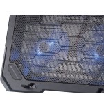 Base refrigeracion para portatiles conceptronic 2 ventiladores 125mm hasta 15.6