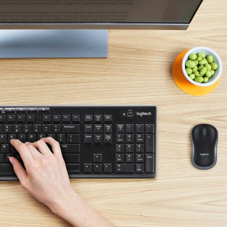 Teclado ingles logitech mk270 920-004509