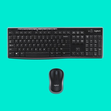 Teclado ingles logitech mk270 920-004509