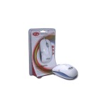 3free mouse optico usb  mcm101/wb diseño blanco azul