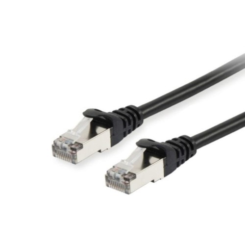 Equip cable de red apantallado s/ftp categoria 6 hf 5m color negro