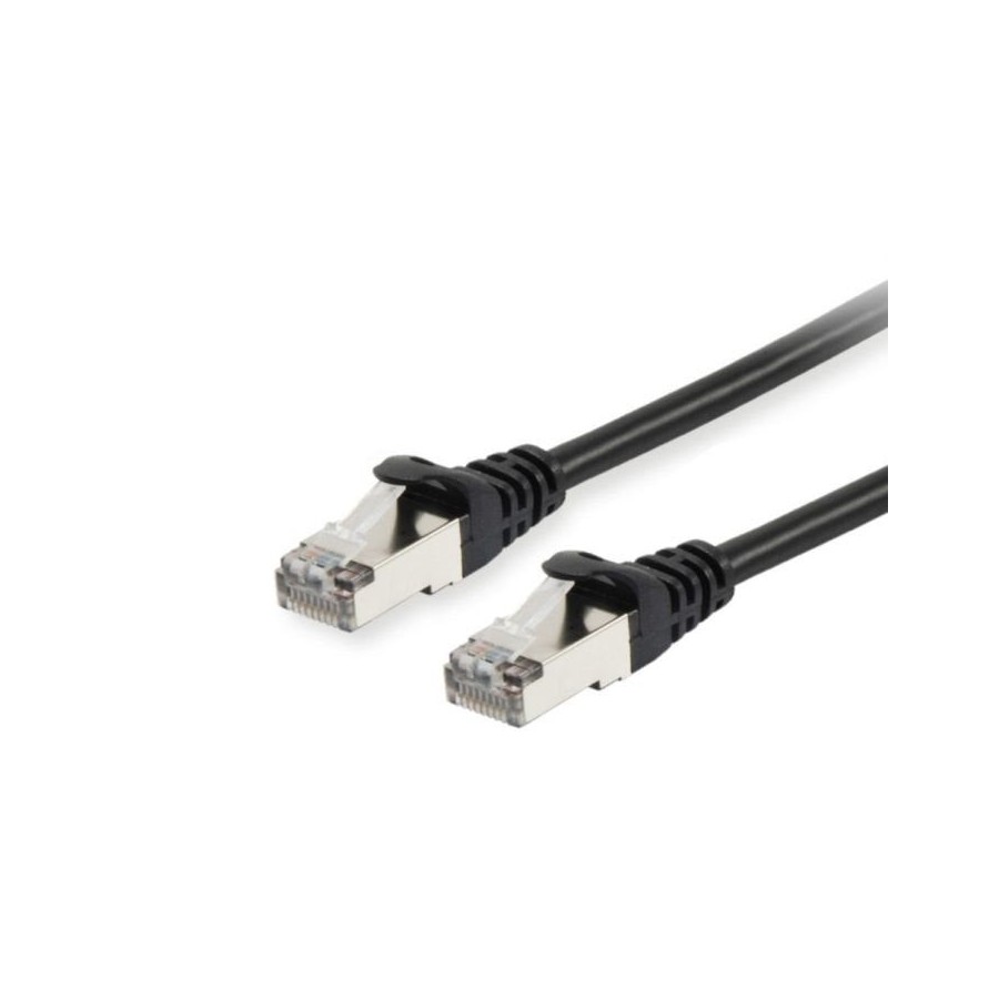 Equip cable de red apantallado s/ftp categoria 6 hf 5m color negro