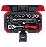 Gedore juego de llaves de tubo 1/4 ", 16 piezas