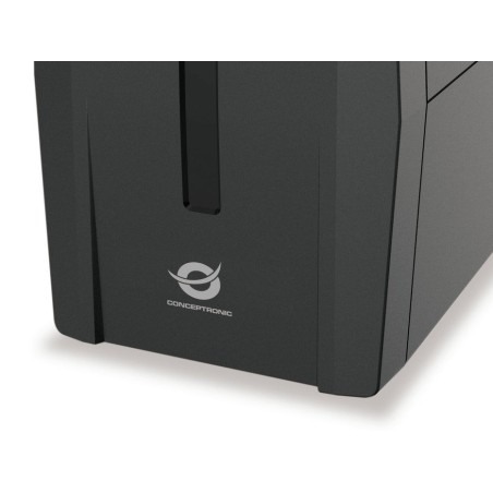 Conceptronic sai 850va 480w proteccion puerto 2x shucko lan modem zeus 02es
