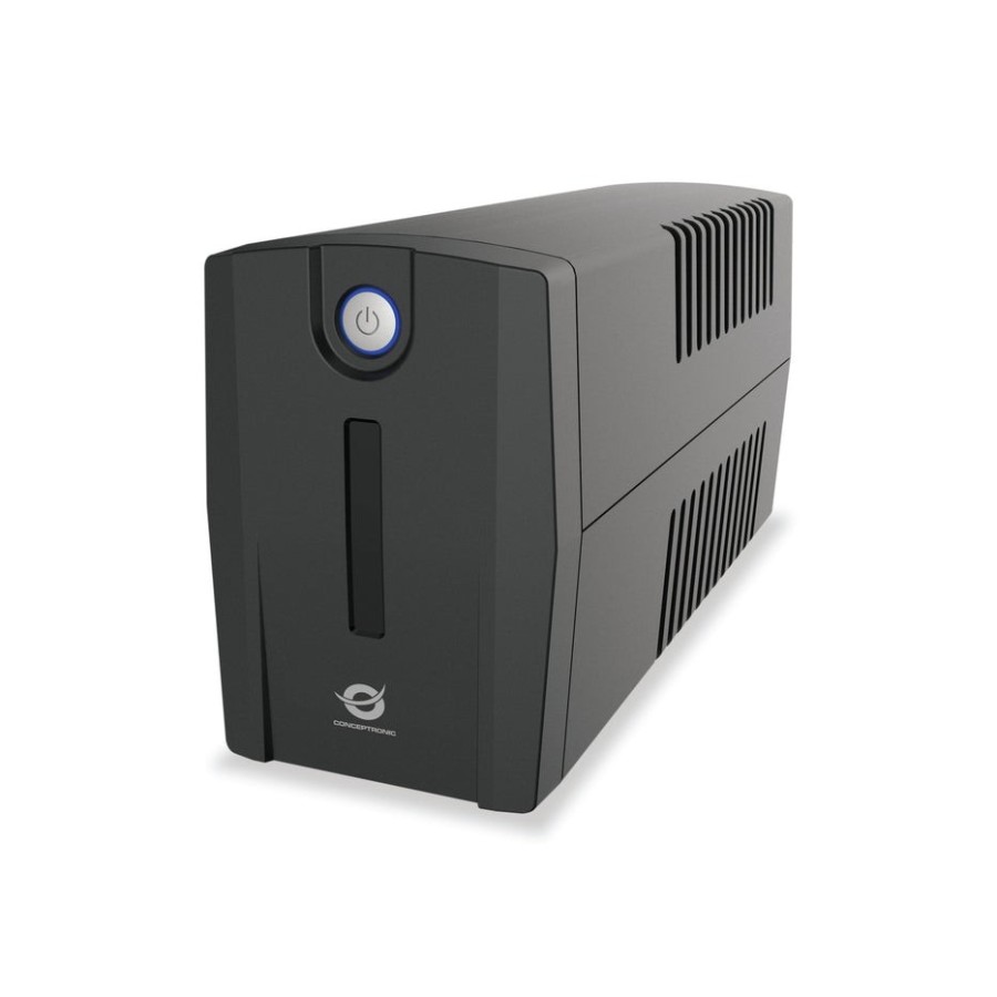 Conceptronic sai 650va 360w proteccion puerto  2 shucko lan modem zeus 01es