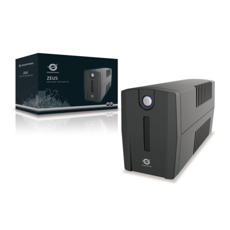 Conceptronic sai 650va 360w proteccion puerto  2 shucko lan modem zeus 01es
