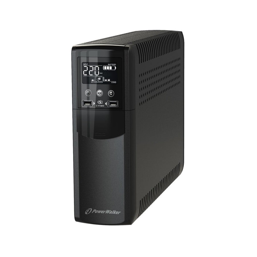 Powerwalker vi 1000 csw fr sistema de alimentación ininterrumpida (ups) línea interactiva 1000 va 6000 w 4 salidas ac
