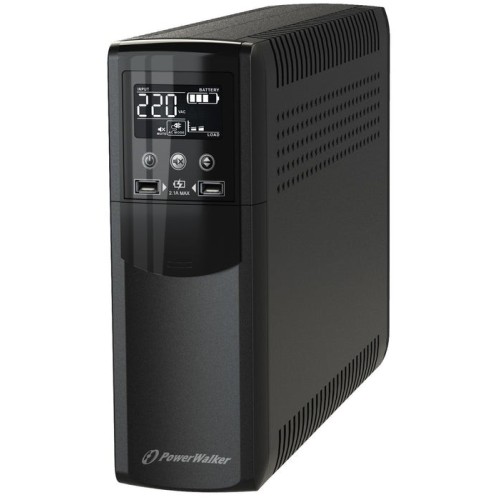 Powerwalker vi 1500 csw fr sistema de alimentación ininterrumpida (ups) línea interactiva 1500 va 900 w 4 salidas ac