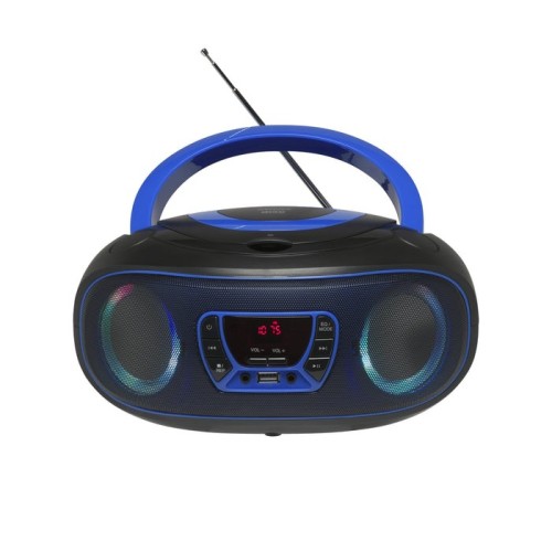 Denver radio tcl-212 azul/ reproductor cd/ usb/ bluetooth
