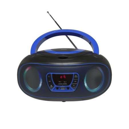 Denver radio tcl-212 azul/ reproductor cd/ usb/ bluetooth