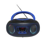 Denver radio tcl-212 azul/ reproductor cd/ usb/ bluetooth