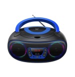 Denver radio tcl-212 azul/ reproductor cd/ usb/ bluetooth