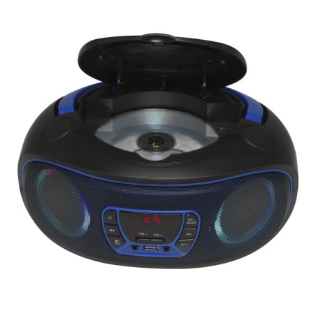 Denver radio tcl-212 azul/ reproductor cd/ usb/ bluetooth