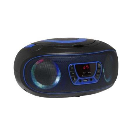 Denver radio tcl-212 azul/ reproductor cd/ usb/ bluetooth