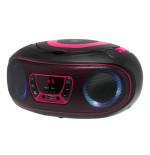 Denver radio tcl-212 rosa/ reproductor cd/ usb/ bluetooth