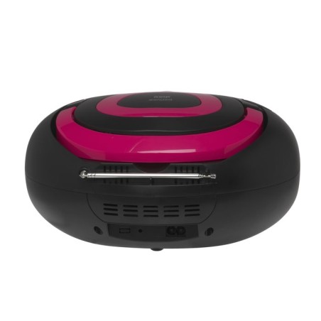 Denver radio tcl-212 rosa/ reproductor cd/ usb/ bluetooth