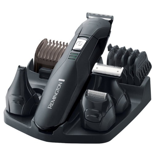 Kit remington pg6030 multifuncion edge grooming kit / acero inoxidable / recargable/ led